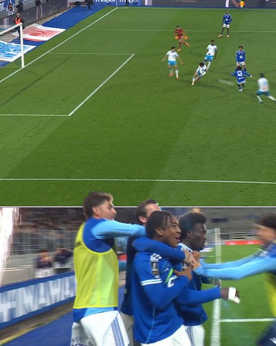 Les supporters de l’Olympique de Marseille s’en prennent à leur propre joueur malgré la victoire contre Strasbourg.