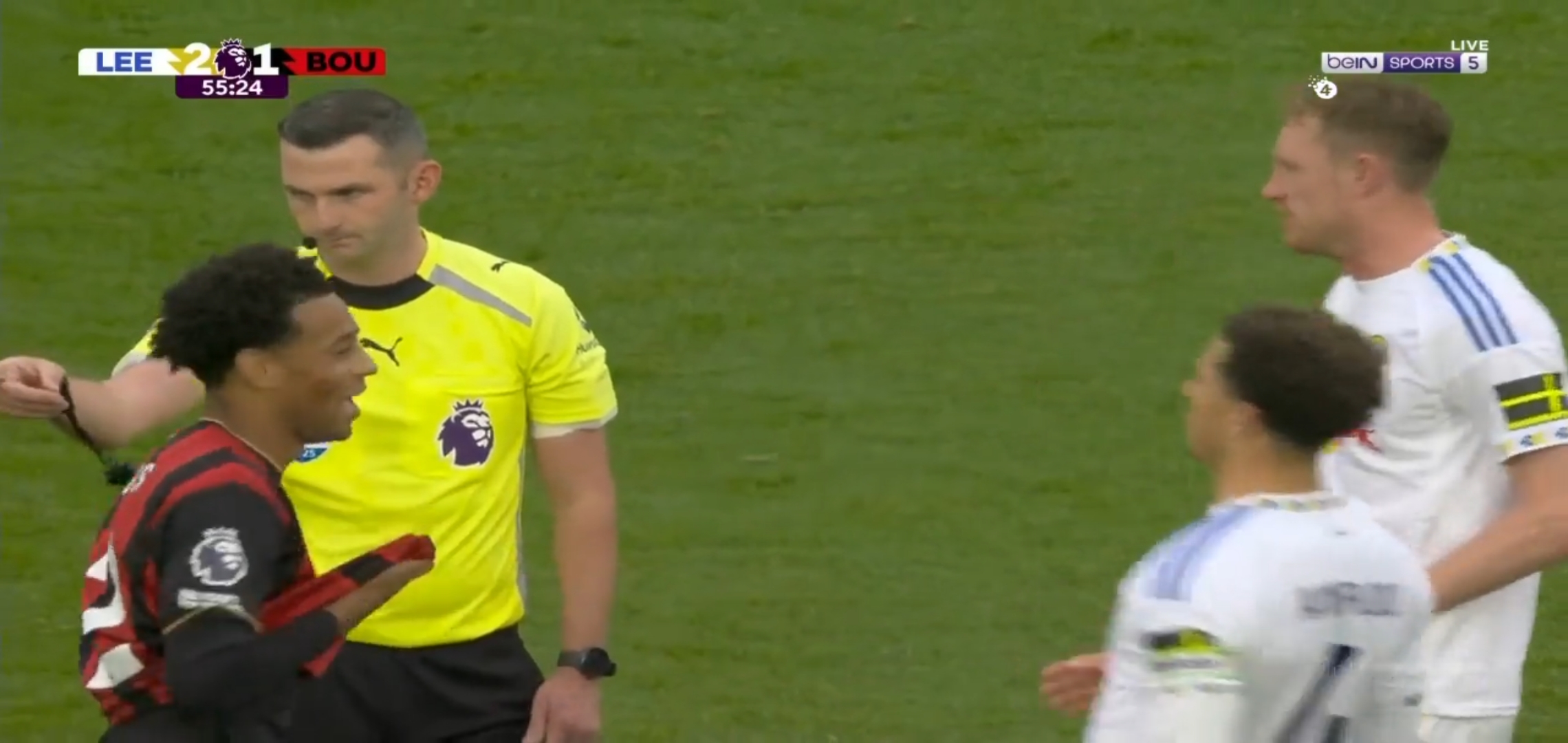 TYLER ADAMS FIRES BACK AT LEEDS UNITED FANS WITH A BRUTAL MESSAGE AFTER BEING BOOED ON EVERY TOUCH IN BOURNEMOUTH CLASH