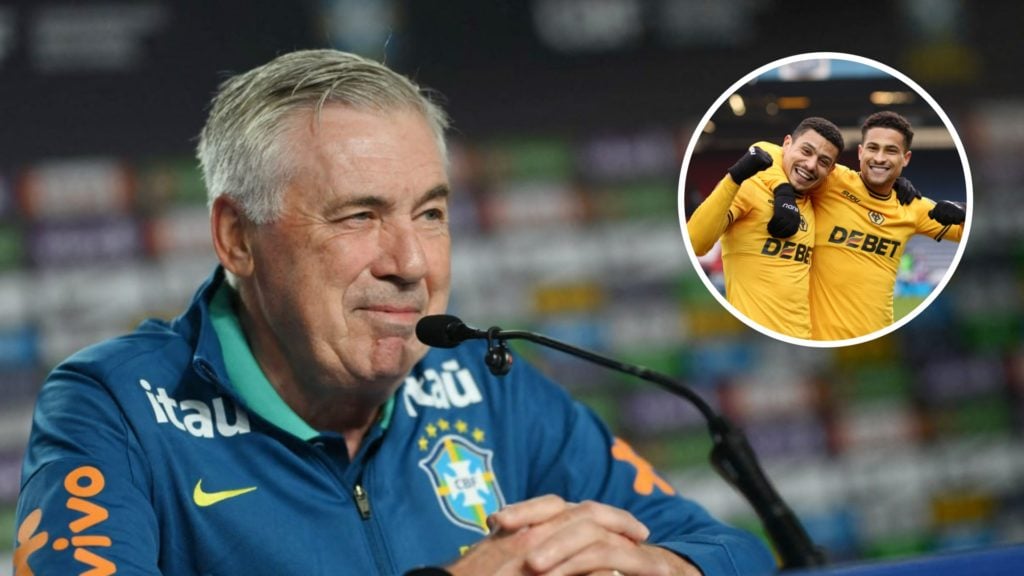 Carlo Ancelotti shares why he’s recalled Wolves duo Andre and Joao Gomes into Brazil squad